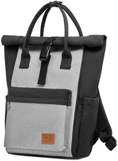 Kinderkraft Moonpack Diaper Backpack Grey  - Image 1