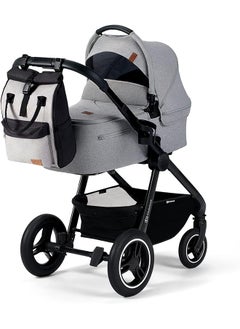 Kinderkraft Moonpack Diaper Backpack Grey  - Image 5