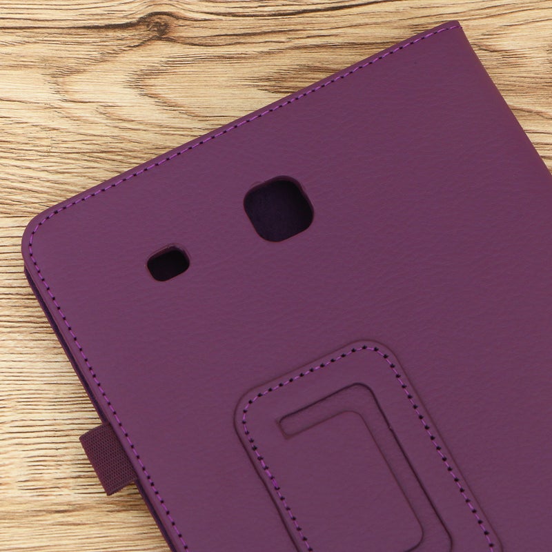 Slim Folding Tablet Cover Concise Commercial Style Premium PU Leather Cover Case Lightweight Proof for 9.6 Inch T560/T561 ( ) - Image 5