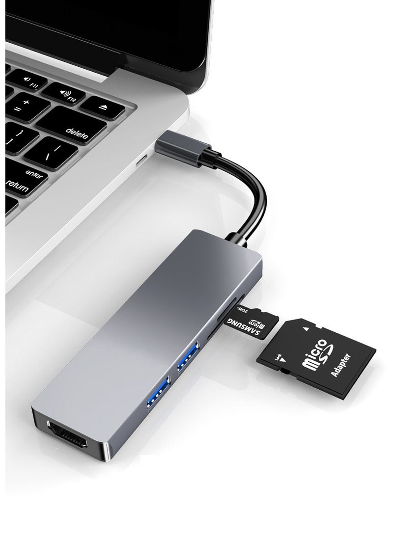 USB C Hub with 100W PD Charging, Type C to HDMI 4K30Hz Adapter, 3 USB A Data Ports, Multiport Hub for Windows, MacBook,Tablet,iPad/Air Monitor, Projector, Smart TV, Camera - Image 5