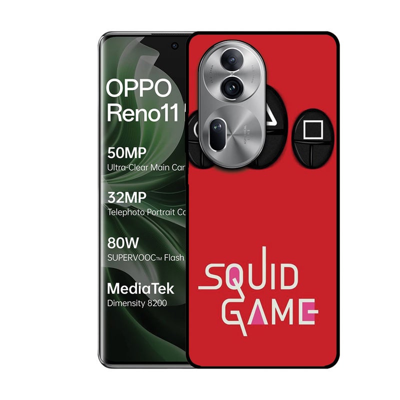 EYE CATCH Printed Protective Case Cover For Oppo Reno 11 Pro -  Squid Game - Image 1