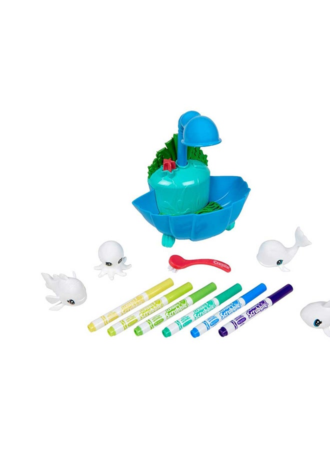 Crayola Scribble Scrubbie Pets Blue Lagoon Playset, Pet Toys For Girls & Boys, Gifts For Kids Ages 3+ - Image 5