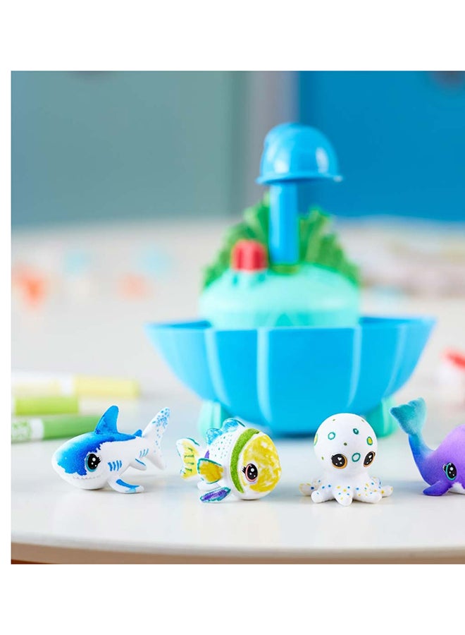 Crayola Scribble Scrubbie Pets Blue Lagoon Playset, Pet Toys For Girls & Boys, Gifts For Kids Ages 3+ - Image 3