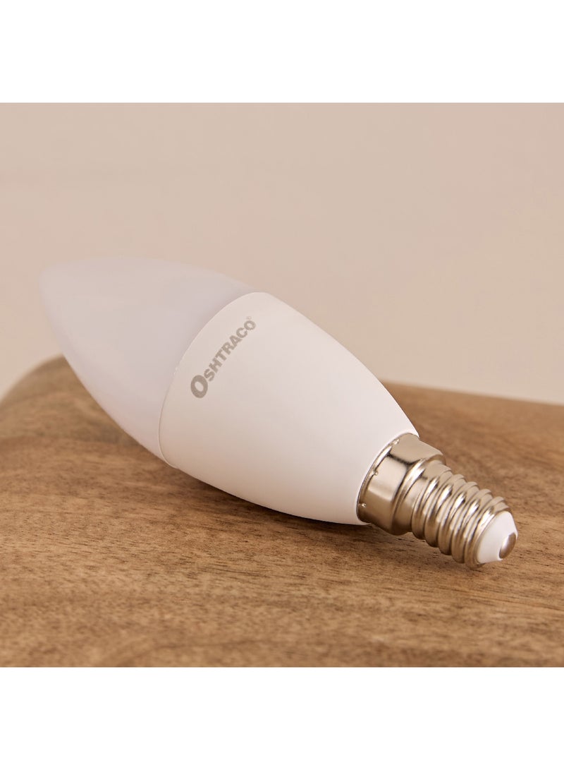 OSHTRACO مصباح شمعي ذكي E14 قابل للتعتيم 6 وات مزود بتقنية Wi-Fi، مقاس 6 × 15.5 × 6 سم - Image 1