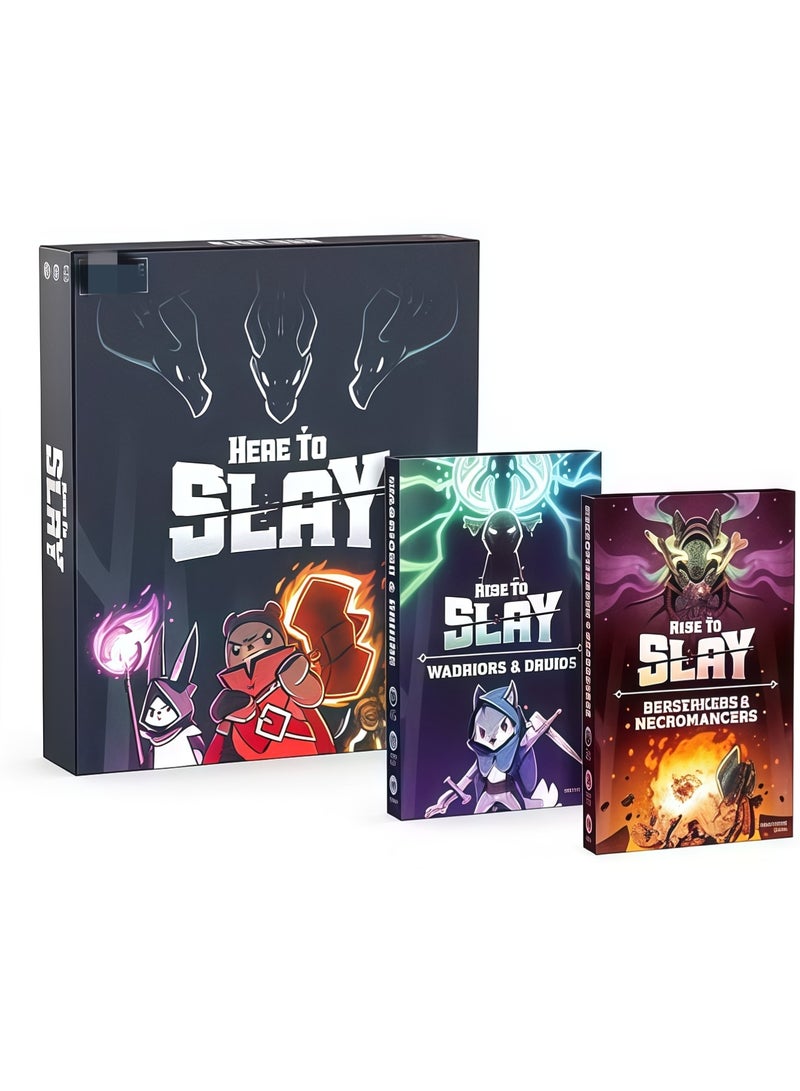 العاب انستابل - لعبة قاعدة هير تو سلاي - لعبة بطاقات ادفنتشر ار بي جي دايس رولينج للمراهقين والبالغين - 2-6 لاعبين، ادارة اليد - Image 4