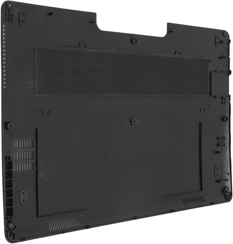 Laptop Bottom Base Cover Replacement Enclosure Lower Case with Heat Dissipation Hole for E7470, Black ABS Bottom Case Compatible with Latitude E7470 - Image 2