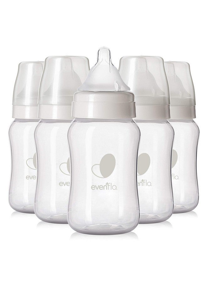 Evenflo Feeding Premium Proflo Venting Balance Plus Wide Neck Baby, Newborn and Infant Bottles - Helps Reduce Colic - 9 Ounce (Pack of 6) - Image 1