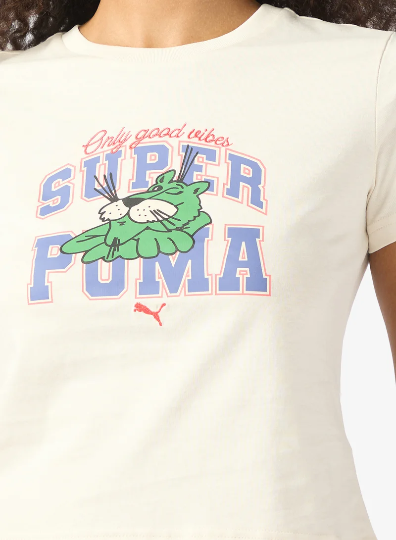 PUMA Graphic Logo T-Shirt