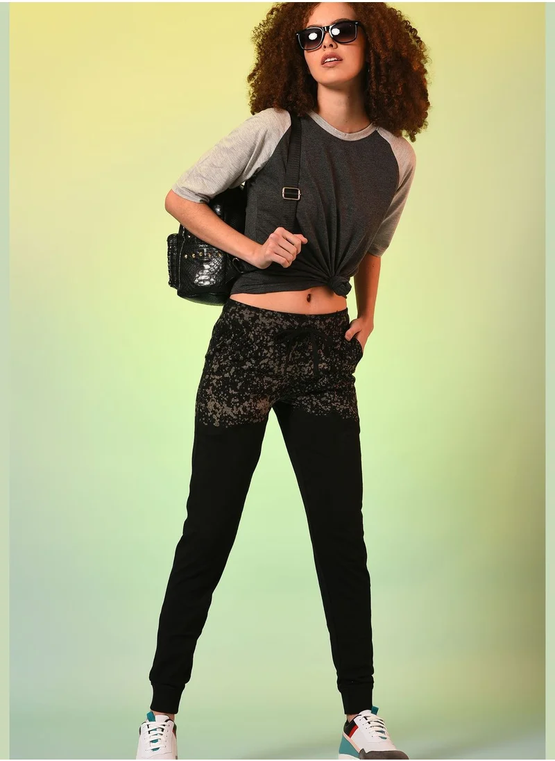 Campus Sutra Elastic Waist Jogging Pant