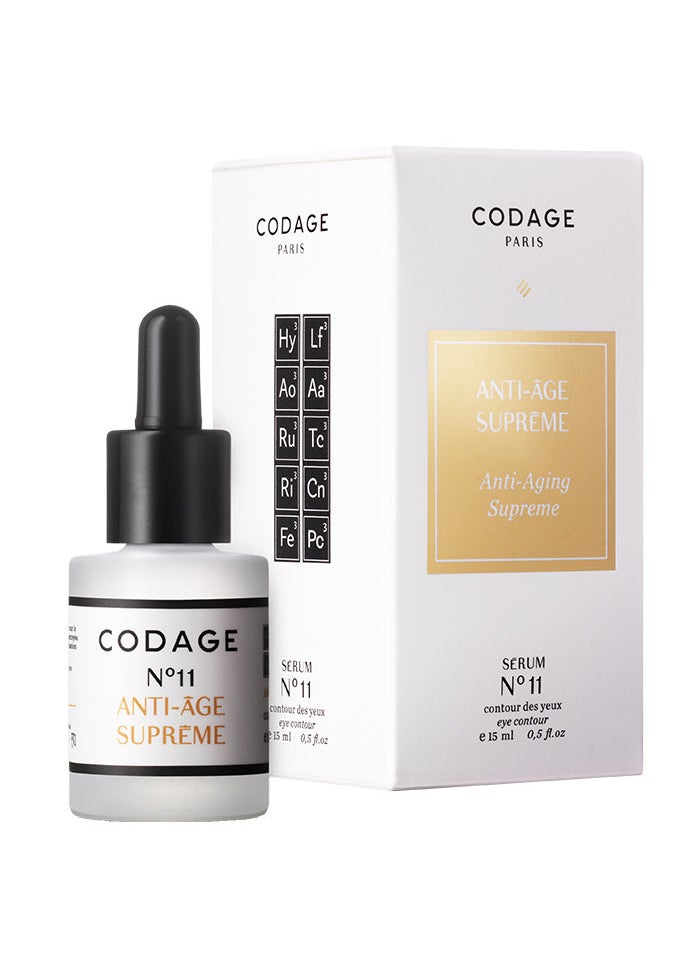 codage paris - Codage Supreme Anti-Aging Serum No. 11 - 15ml - Retail Skincare - Image 1