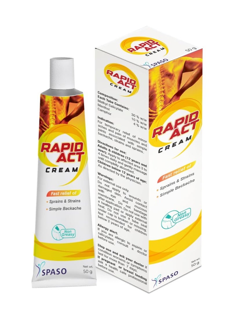 كريم رابد أكت 50 جرام