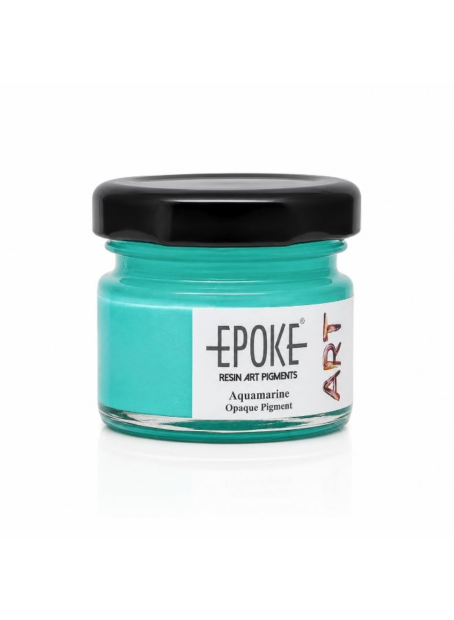 EPOKE Resin Pigment Aquamarine (Opaque) - Mini Pigment Paste -25g For Resin Art - Image 1