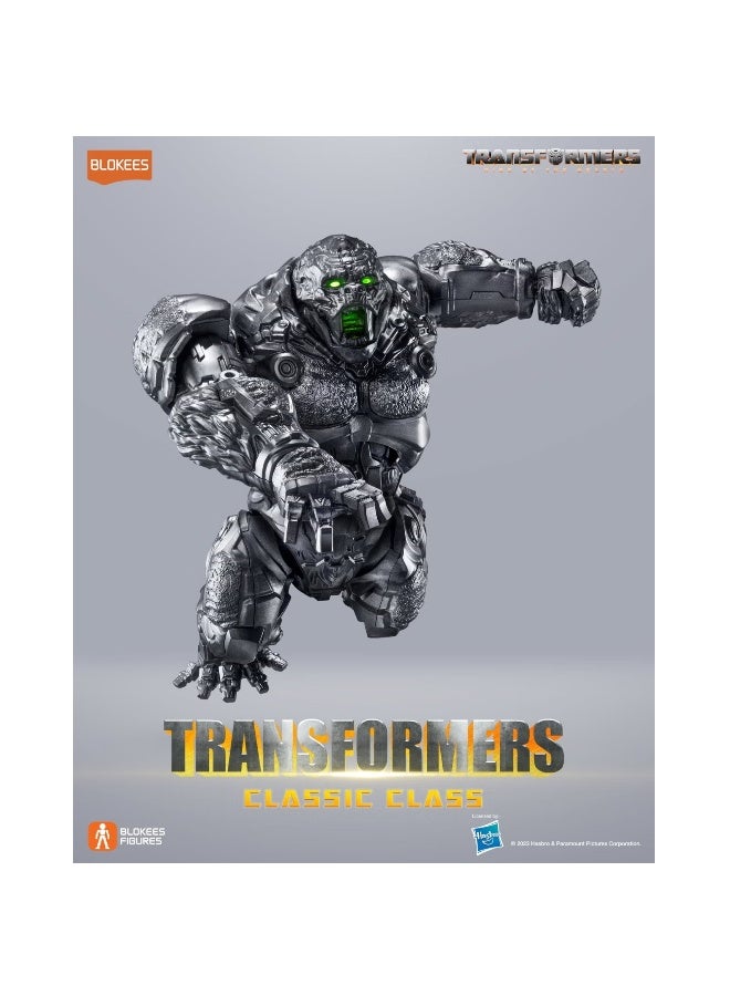 BLOKEES Transformers Classic Class Optimus Primal Beast – Glowing Eyes & Mouth, 85 PCS Model Kit, Collectible Gorilla Robot Action Figure - Image 3