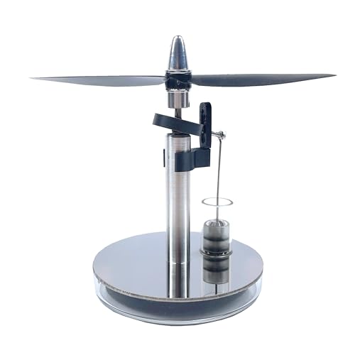 Sunnytech Mini Low Temperature Stirling Engine Motor Mechanical Skills Educational Model Black LT004 - Image 1