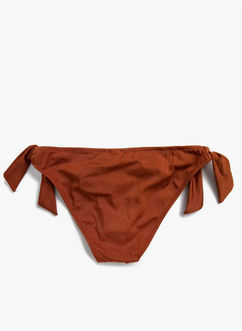KOTON Side Tie Bikini Bottom