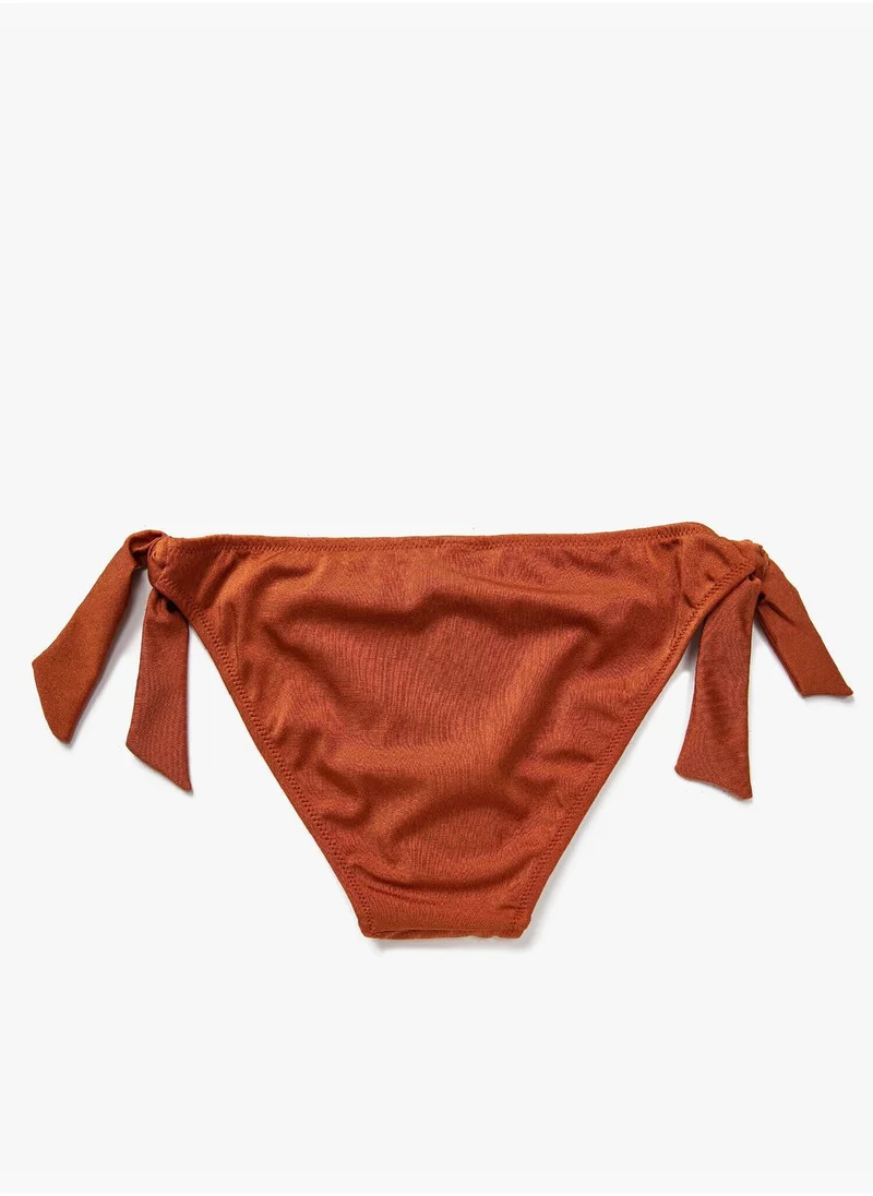 KOTON Side Tie Bikini Bottom