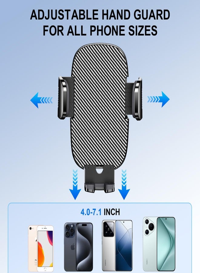 GUWEZ Phone Holder Car Mount for iPhone[Powerful Suction]Phone Mount for Car Dashboard Windshield Air Vent Universal Accessories[Thick Cases Friendly]Automobile Cell Phone Holder Fit iPhone Smartphone - Image 5