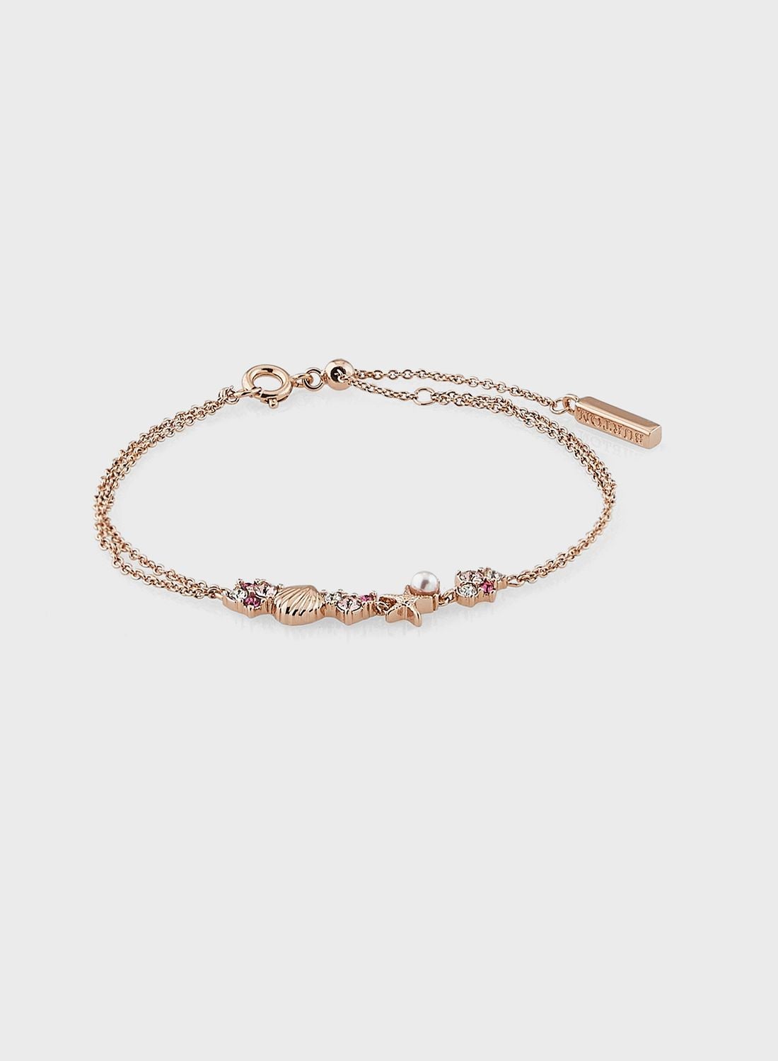 ساعة يد بعقارب مرصعة باللؤلؤ الأبيض والأحجار والصد...