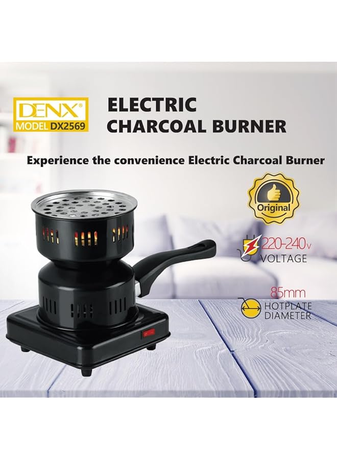 Denx 650W Electric Charcoal Fire Burner Multifunctional Fire Single Burner Electric Stove Suitable For Bbq Kettle Porcelain Coated Dx2569 - Image 2