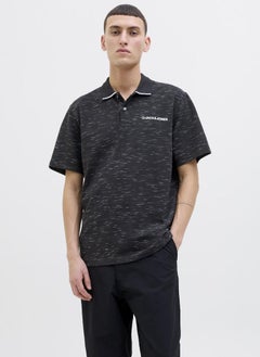 JACK & JONES Jcologan Inject Short Sleeve Polo Shirt  - Image 1