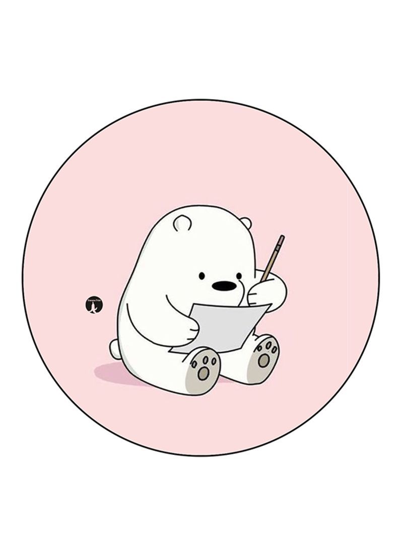 We Bare Bears Printed Mouse Pad Multicolour