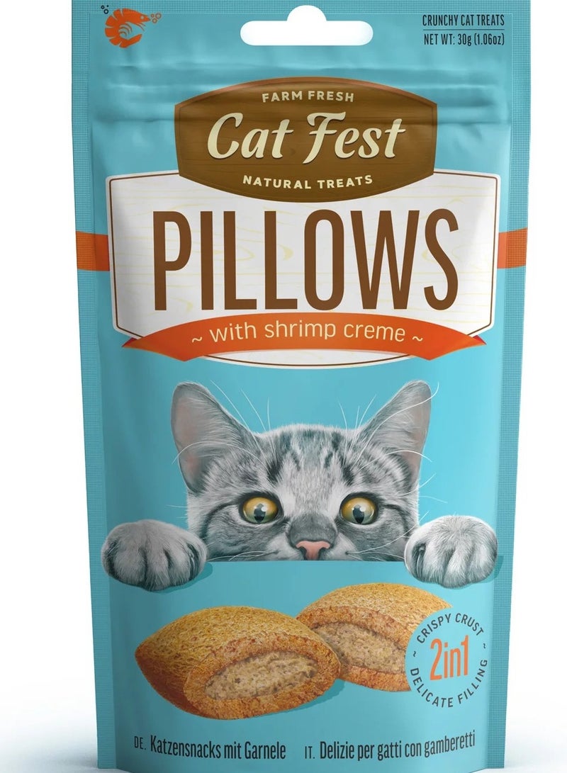 كات فيست وسائد مع كريمة الروبيان [الوزن - 30 جرام] - Image 1