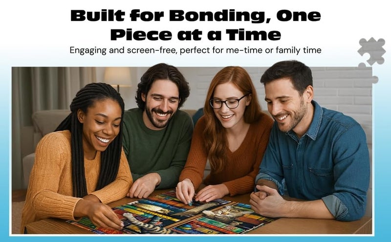 Buffalo Games - Charles Wysocki - Frederick The Literate - 300 Piece Jigsaw Puzzle For Adults -Challenging Puzzle Perfect for Game Nights - Finished Size is 21.25 x 15.00 - Image 4