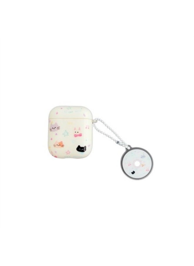 Generic - Many Cats Are Suitable For Airpods Pro2 For Apple Bluetooth Wireless Earphone Set 1/2/3 Generation Protective Shell Cute-Color:Multiple Cat Earphone Covers + Pendants-Applicable Models:Airpods 3rd Generation - Image 1