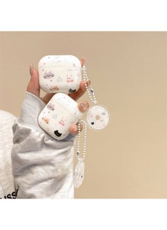 Many Cats Are Suitable For Airpods Pro2 For Apple Bluetooth Wireless Earphone Set 1/2/3 Generation Protective Shell Cute-Color:Multiple Cat Earphone Covers + Pendants-Applicable Models:Airpods 3rd Generation