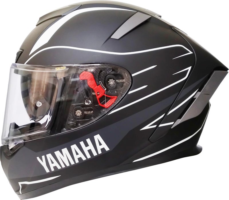 Yamaha Y4 Full Face Helmet (Matt Black, Size L) Y6ATZ1MB0L24 - Image 2