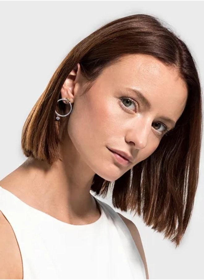 Chomel - Lifelong Heart Hoop Earrings - Image 1