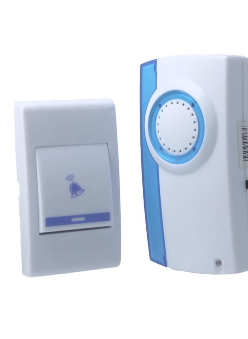 Wireless remote bell - 32 different ringtones - Elegant design that fits the doors of apartments, homes and offices