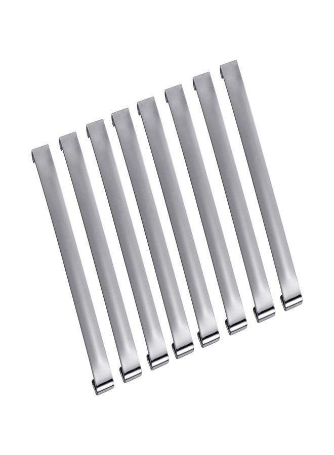 UJOY Silver Metal French Barrette Single Prong Pin 2.7'' Hair Clips DIY Craft 20 Packs, 70mm - Image 5