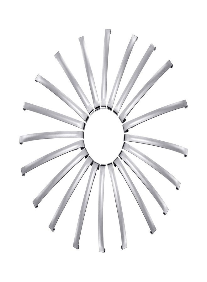 UJOY Silver Metal French Barrette Single Prong Pin 2.7'' Hair Clips DIY Craft 20 Packs, 70mm - Image 4
