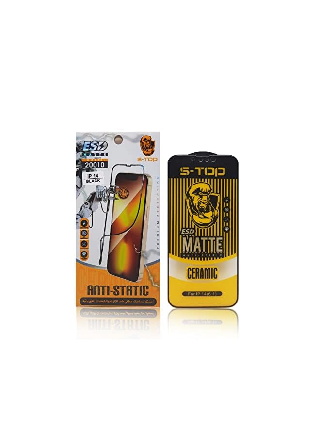 S-TOP High Quality Scratch Protection Screen Protector Compatible With Iphone 14 - Image 2