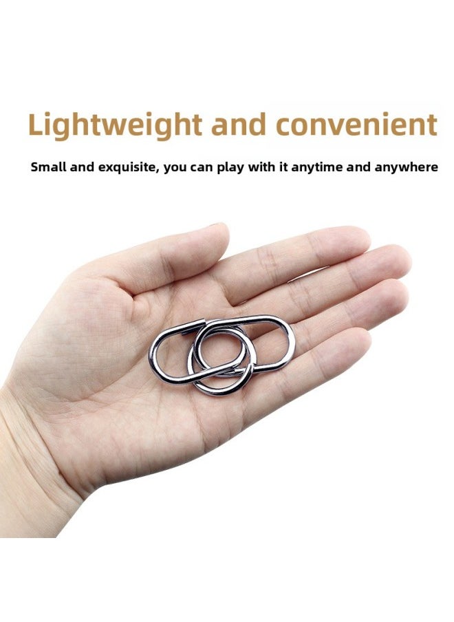 Generic - Toys Nine-chain Educational Toys Adult Intelligence Unleashing Intelligence Buckle Series Unleashing Unlocking Kongming Lock-Color:English Version Of The 32-piece Set Of Nine Series - Image 1