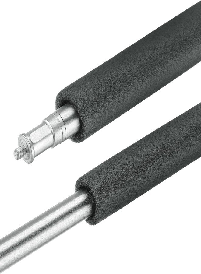 ميكسينيتي MECCANIXITY قطعتين من أنبوب رغوة عزل الأنابيب المنقسمة 25 مم (1 بوصة) القطر الداخلي 35 مم القطر الخارجي 2 قدم حماية من التجمد لأنابيب النحاس، لون أسود - Image 4