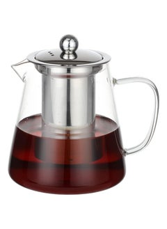 Glass Teapot with Removable Stainless Steel Strainer and Lid TP305 - 1000ml
