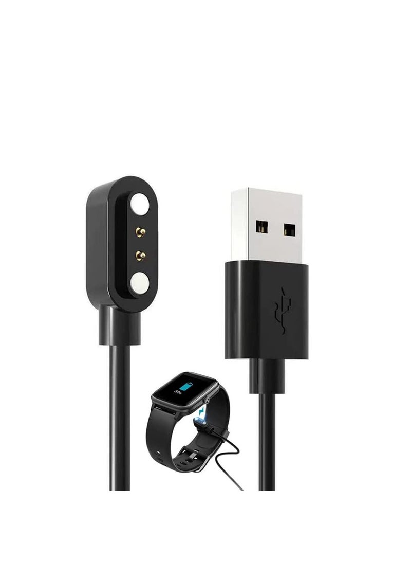 Smart Watch Charger 2 Pin Magnetic Smart Watch Charging Cable Compatible for VeryFitPro SW023 ID205L SW021 ID205U ID205S SW025 Uwatch 3 - Image 2