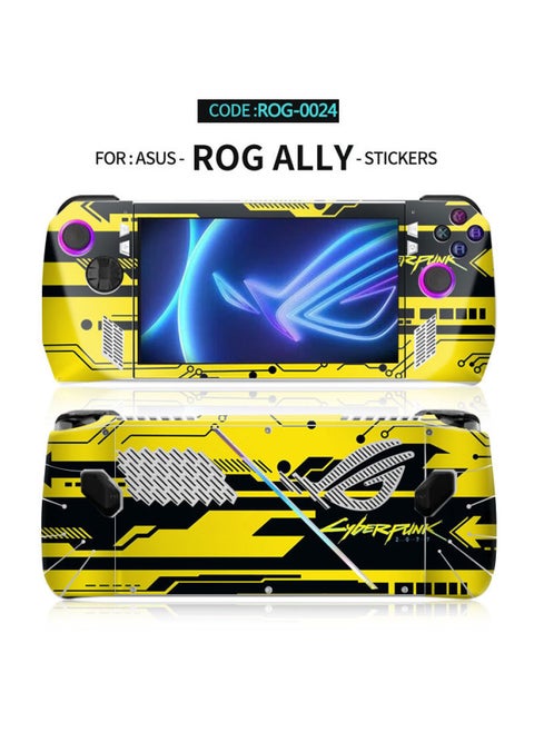 Applicable To Game Machine Stickers Rog Ally Handheld Film Protective Cover Color Changing Accessories Gundam Game Scratch-resistant-Color:Gallery Pattern (order Note Pattern Number)