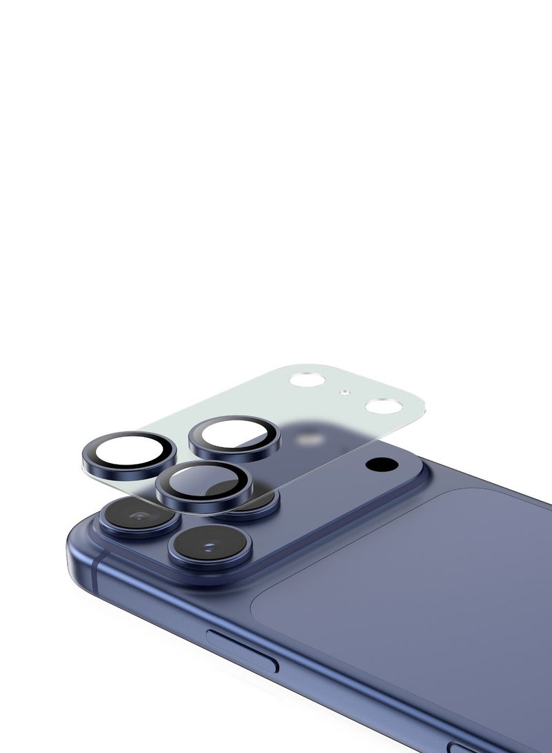 GREEN LION Kanzen Camera Lens iPhone 17 Pro Max / Impact Resistant / Anti Fingerprint / Easy To Apply / Ultra Clear Shooting - Blue - Image 1