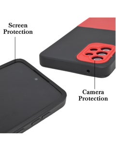 Houmt Samsung A72 Case Cover Soft Silicone Slim Protective Shockproof with Anti-Scratch Microfiber Cloth Lining Back Cover 360 Degree Protection  - Image 2