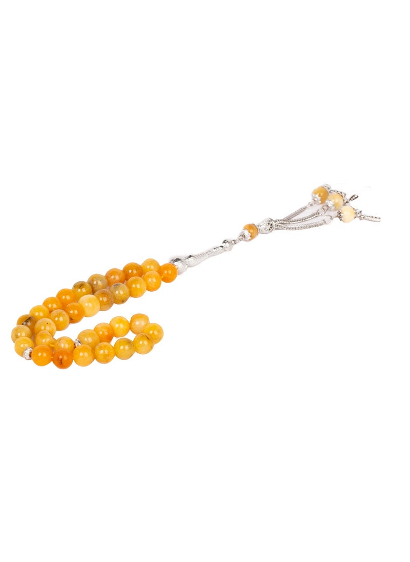 RS - Yellow kyanite stone rosary 10ml - Image 1