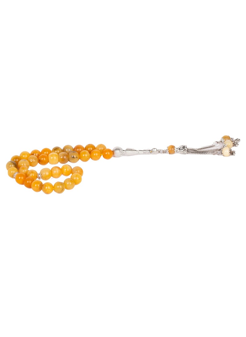 RS - Yellow kyanite stone rosary 10ml - Image 1