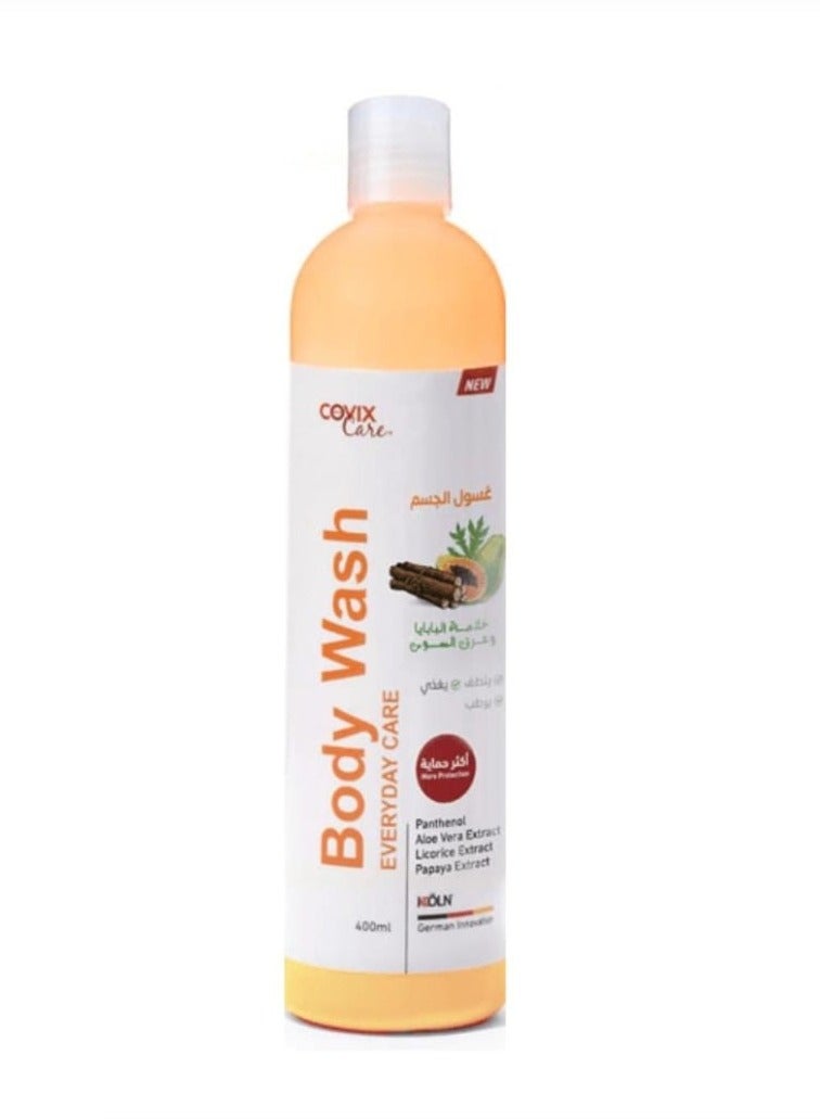 covix Cofix Body Wash Papaya and Licorice Extract 400ml - Image 1