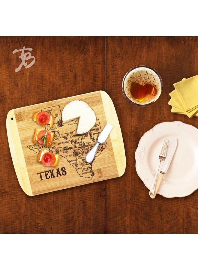 Totally Bamboo لوح تقديم وقطع ولاية تكساس 11" × 8.75" - Image 3