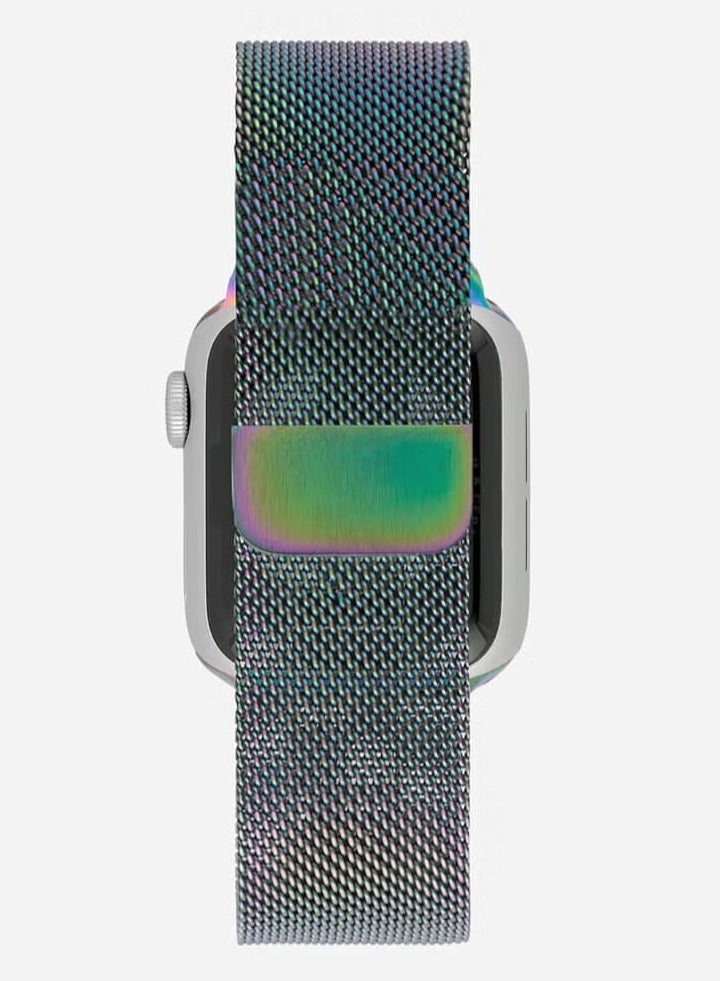 ELTRAZONE Milanese Apple Watch Strap Compatible with 42mm, 44mm, 45mm, and 49mm Models - Image 2