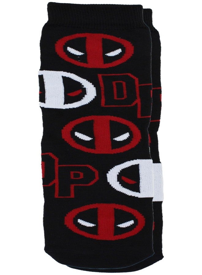 Hyp Marvel Comics Deadpool Collage Men's Casual Crew Socks, 6-Pack, Size 8-12 - Image 4