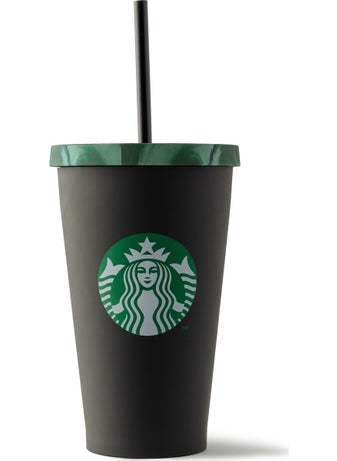 Starbucks ستاربكس® كلاسيك سيريز مشروبات باردة بتأثير الرخام الزجاجي 473 مل 