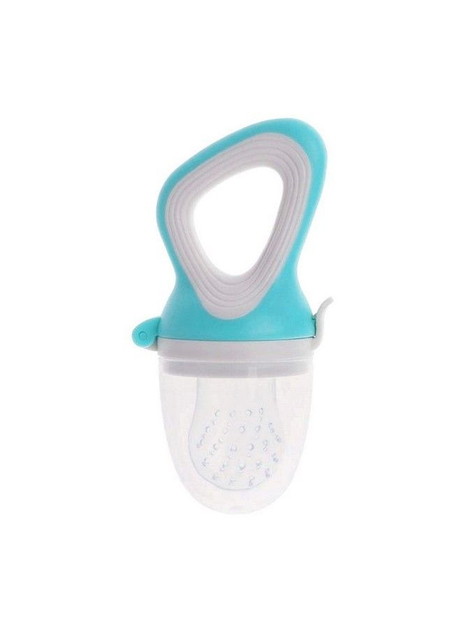 Uber World - Silicon Baby Food Fruit Feeder Pacifier Nibbler Soft Silicon Mesh Infant Teething (One Size Multicolor) - Image 1